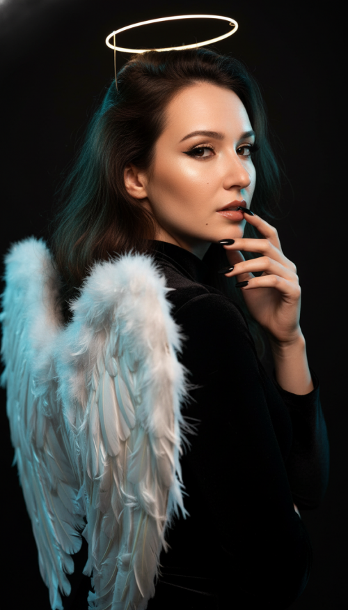 Портрет с крыльями